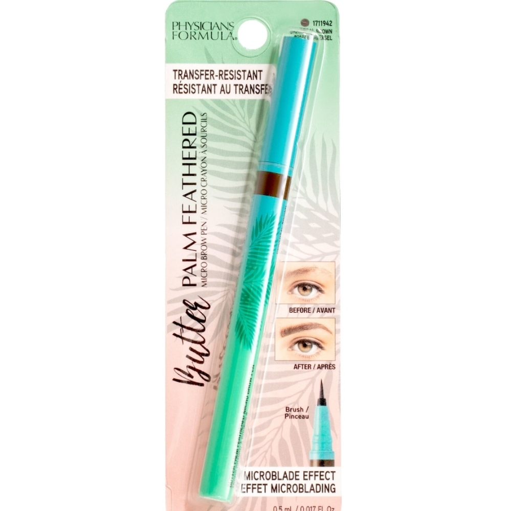 Physicians Formula Butter Palm Feathered Micro Brow Pen, Universal Brown